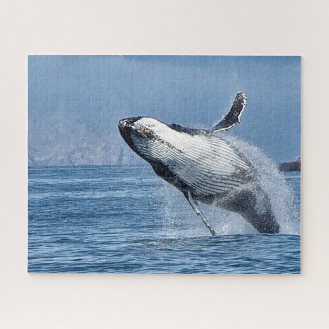 Humpback Whale Alaska Jigsaw Puzzle (Horizontal)