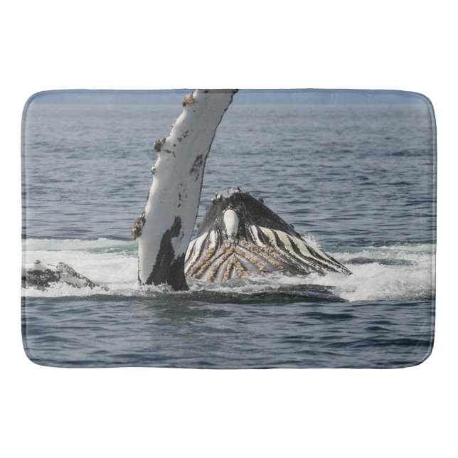 Humpback Whale Bath Mat (Front)