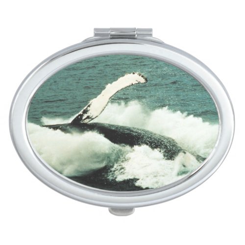 Humpback Whale Beauty Breaching Compact Mirror