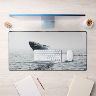 Humpback Whale Calf Desk Mat