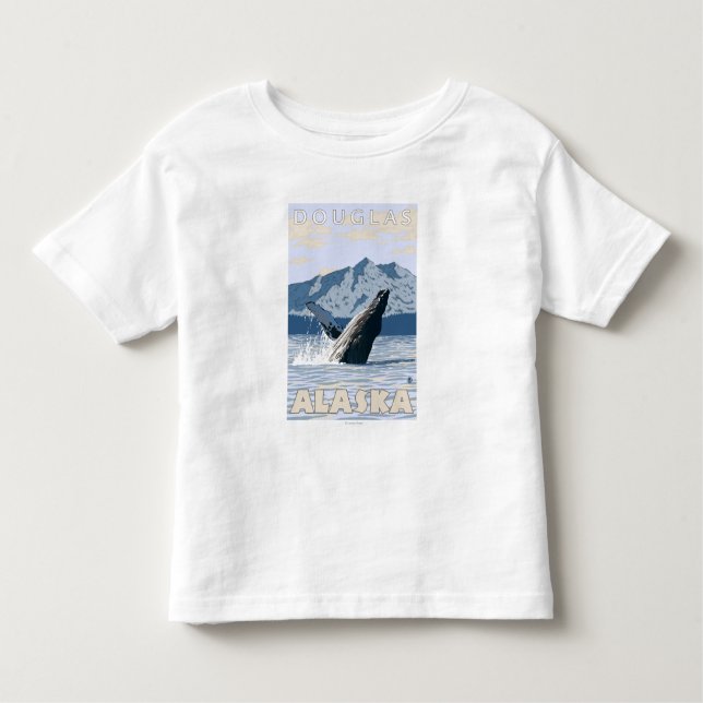 Humpback Whale - Douglas, Alaska Toddler T-shirt (Front)