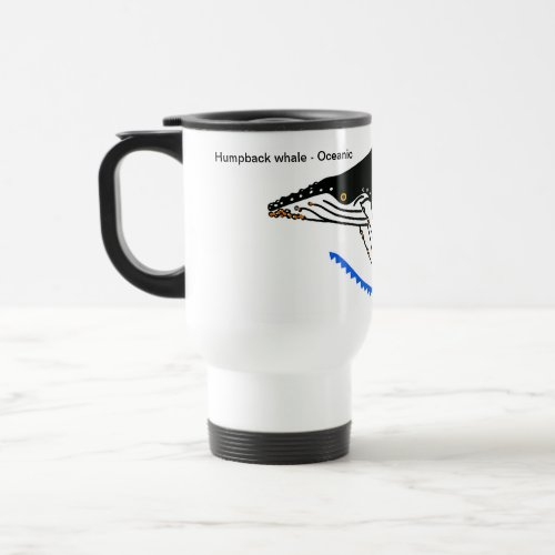 Humpback WHALE _ Endangered animal _ Nature _ Travel Mug