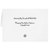 Humpback Whale Fluke Cards (Back Horizontal)