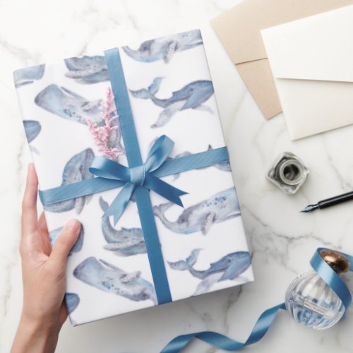 Humpback Whale Gift Wrapping Paper