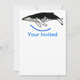 Humpback whale - invitation