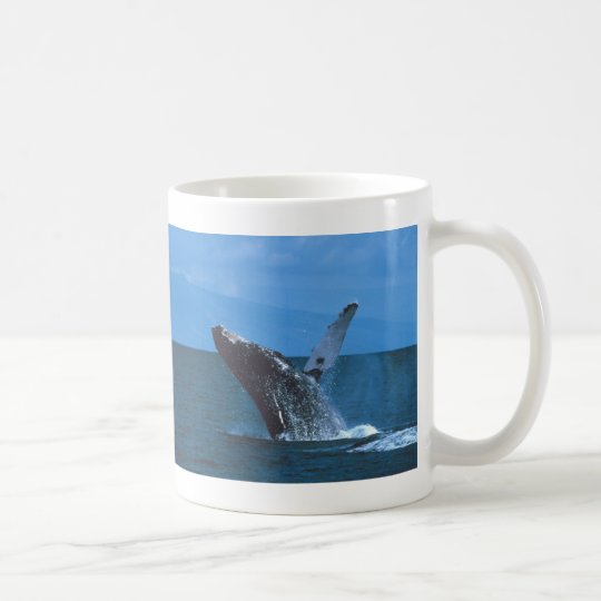 Humpback whale Jumping Coffee Mug