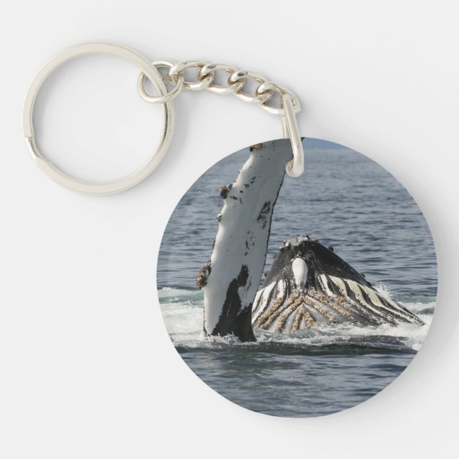 Humpback Whale Keychain (Front)
