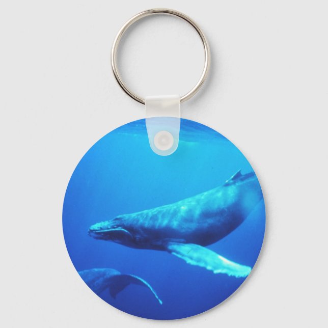 Humpback Whale Keychain (Front)