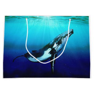 Humpback Whale Large Gift Bag