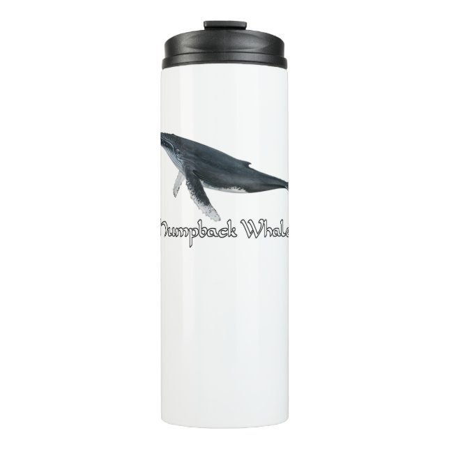 Humpback Whale Leak Proof Thermal Tumbler (Front)