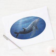 Humpback Whale Ocean Sticker