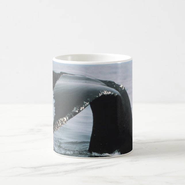Humpback Whale Tail Coffee Mug (Center)