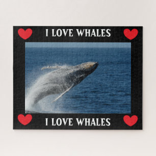 Humpback Whale- The Breach Jigsaw Puzzle