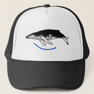 Humpback WHALE - Wildlife warrior - Nature Trucker Hat