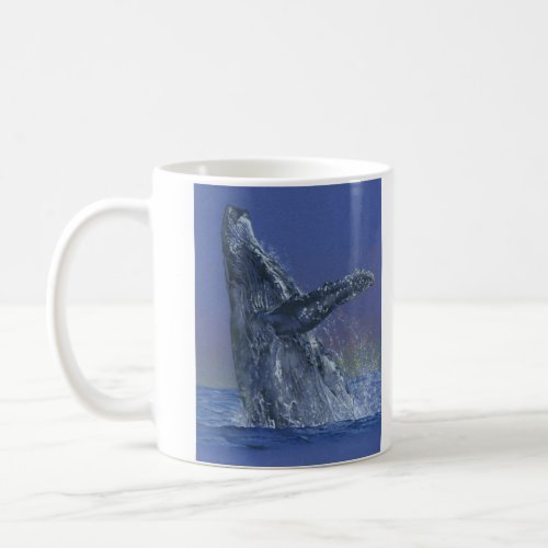 Humpback Whale with Fun Quote Coffee Mug