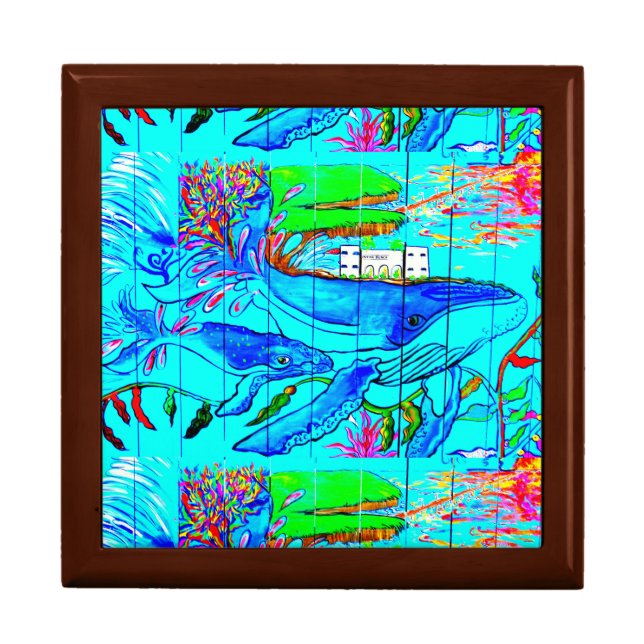 humpback whales gift box (Front)