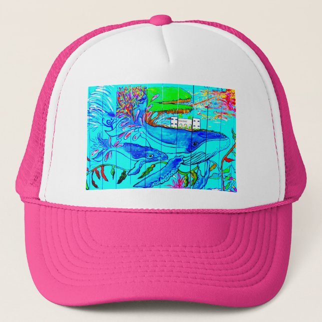 humpback whales hat (Front)