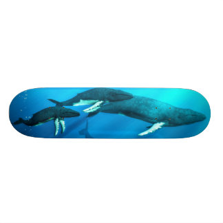 Humpback Whales Skateboard Deck