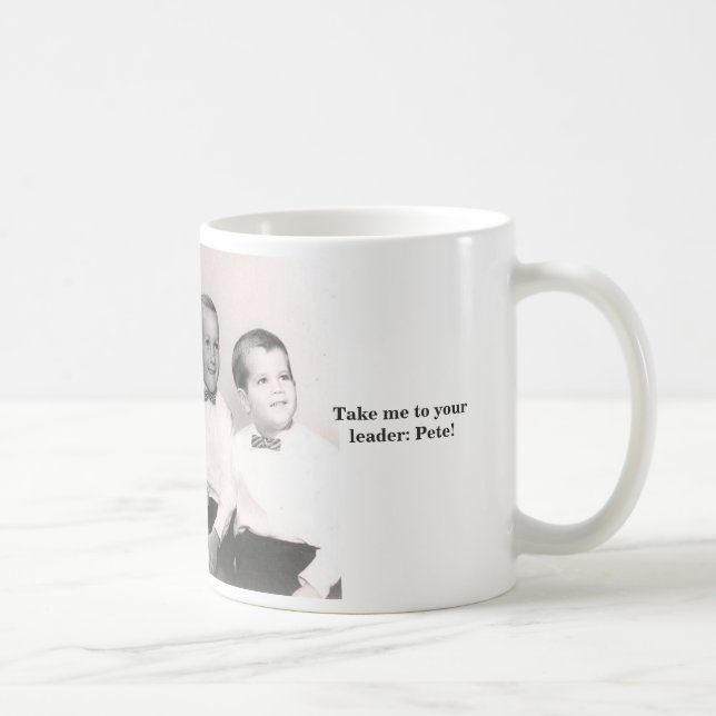 Humphrey, circa 1964, Take me to your leader: P... Coffee Mug (Right)