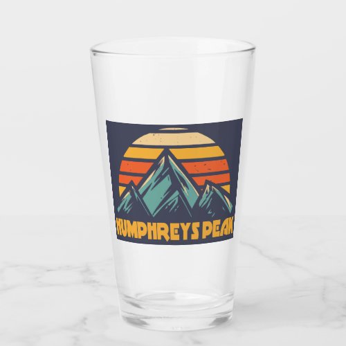 Humphreys Peak Arizona Retro Turquoise Glass