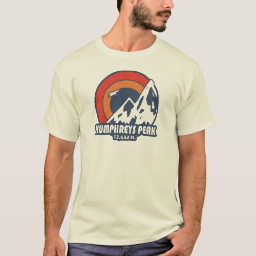 Humphreys Peak Arizona Sun Eagle T_Shirt