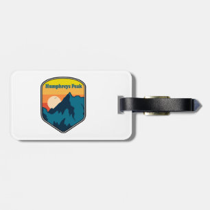 Humphreys Peak Arizona Sunrise Luggage Tag