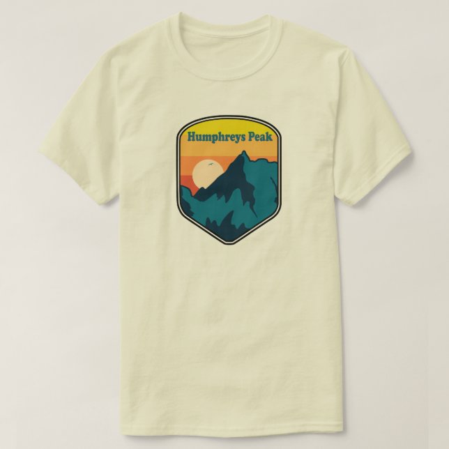 Humphreys Peak Arizona Sunrise T-Shirt (Design Front)