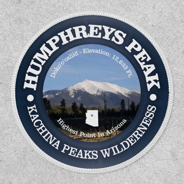 Humphrey's Peak  Patch (Front)