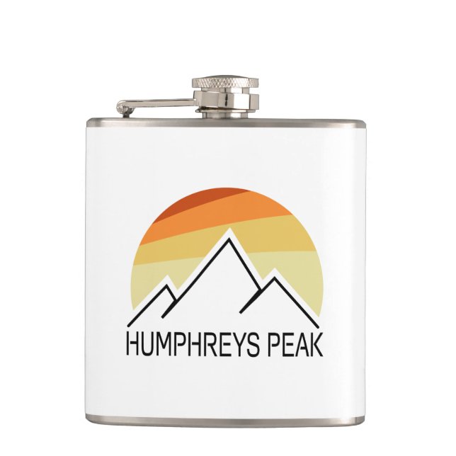 Humphreys Peak Retro Flask (Front)