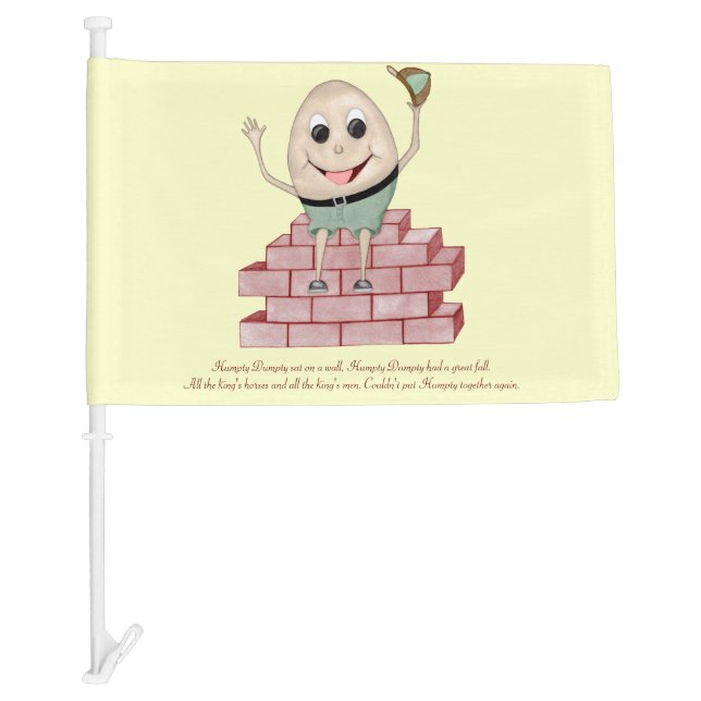 Humpty Dumpty Car Flag (Front)