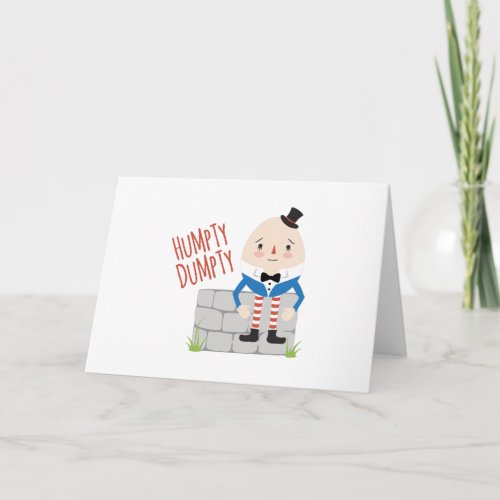 Humpty Dumpty Card