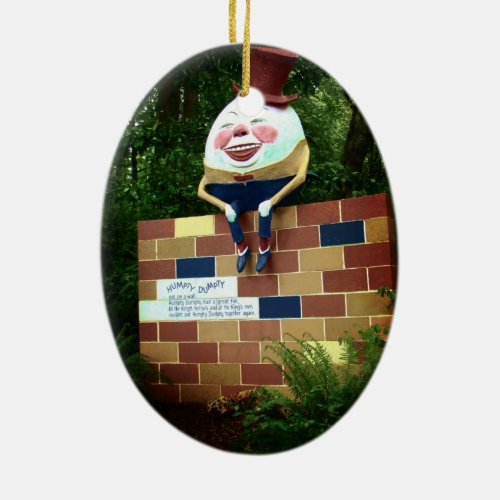 Humpty Dumpty Ceramic Ornament