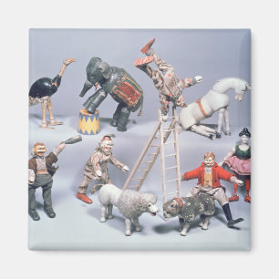 Humpty Dumpty Circus acrobats and menagerie Magnet