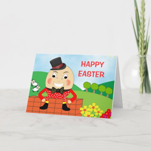 Humpty Dumpty Cute Kids Easter Card