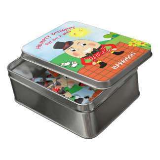 Humpty Dumpty Cute Personalized Kids Jigsaw Puzzle