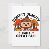 Humpty Dumpty, Funny Thanksgiving (Back)