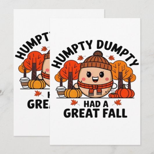 Humpty Dumpty, Funny Thanksgiving (Front/Back)