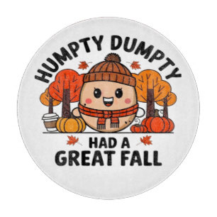 Humpty Dumpty, Funny Thanksgiving Cutting Board