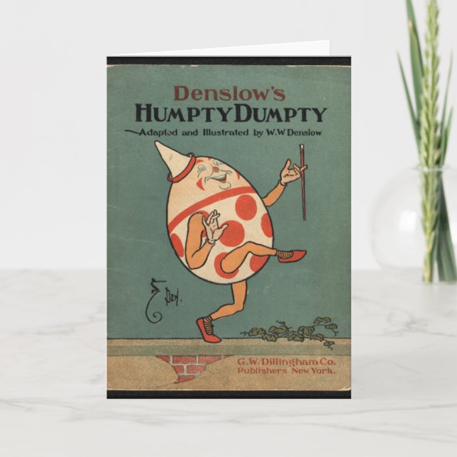 Humpty Dumpty Greeting Card (Front)