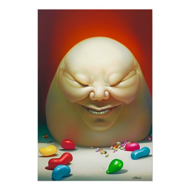 Humpty Dumpty Had a Great Jelly Bean Collection Poster (Front)