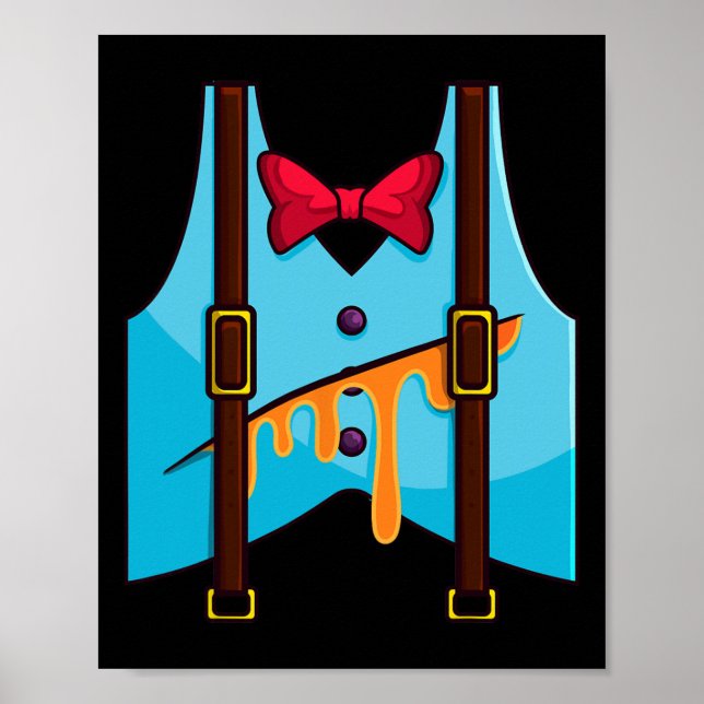Humpty Dumpty Halloween Costume  Poster (Front)