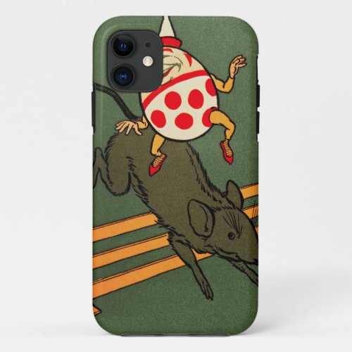 Humpty Dumpty Humpty Rides A Mouse iPhone 11 Case