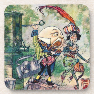 Humpty Dumpty in Wonderland Beverage Coaster