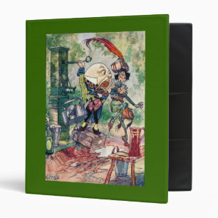Humpty Dumpty in Wonderland Binder