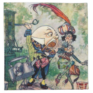 Humpty Dumpty in Wonderland Napkin