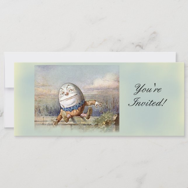 Humpty Dumpty Invitation (Front)