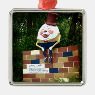 Humpty Dumpty Metal Ornament