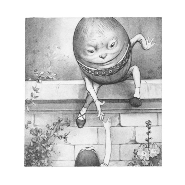 Humpty Dumpty Notepad (Front)