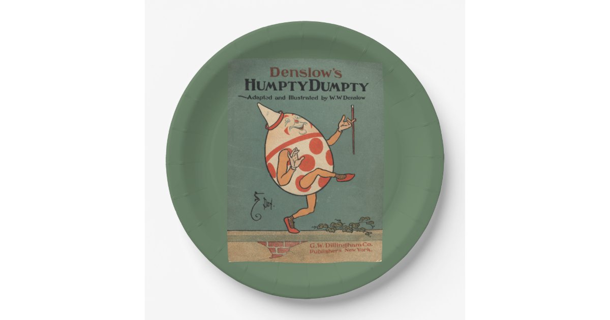 Humpty Dumpty Paper Plate Zazzle
