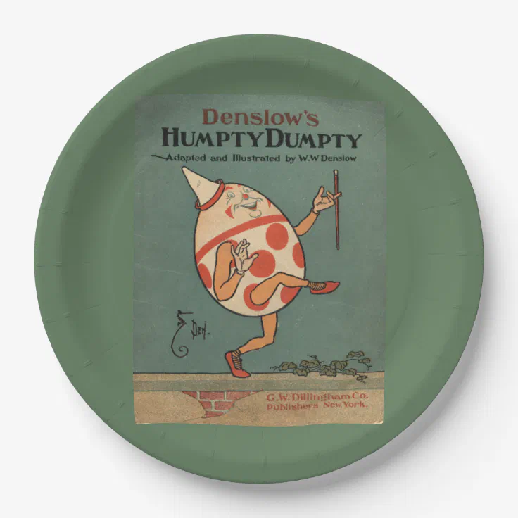 Humpty Dumpty Paper Plate Zazzle